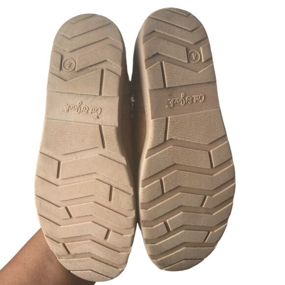 CAT & JACK cognac brown fur boot // Girls 4 - Picture 3 of 5